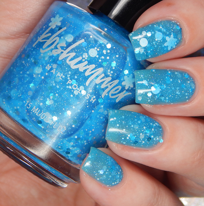 Lac de unghii KBShimmer Snow Much Fun, 15 ml [2]