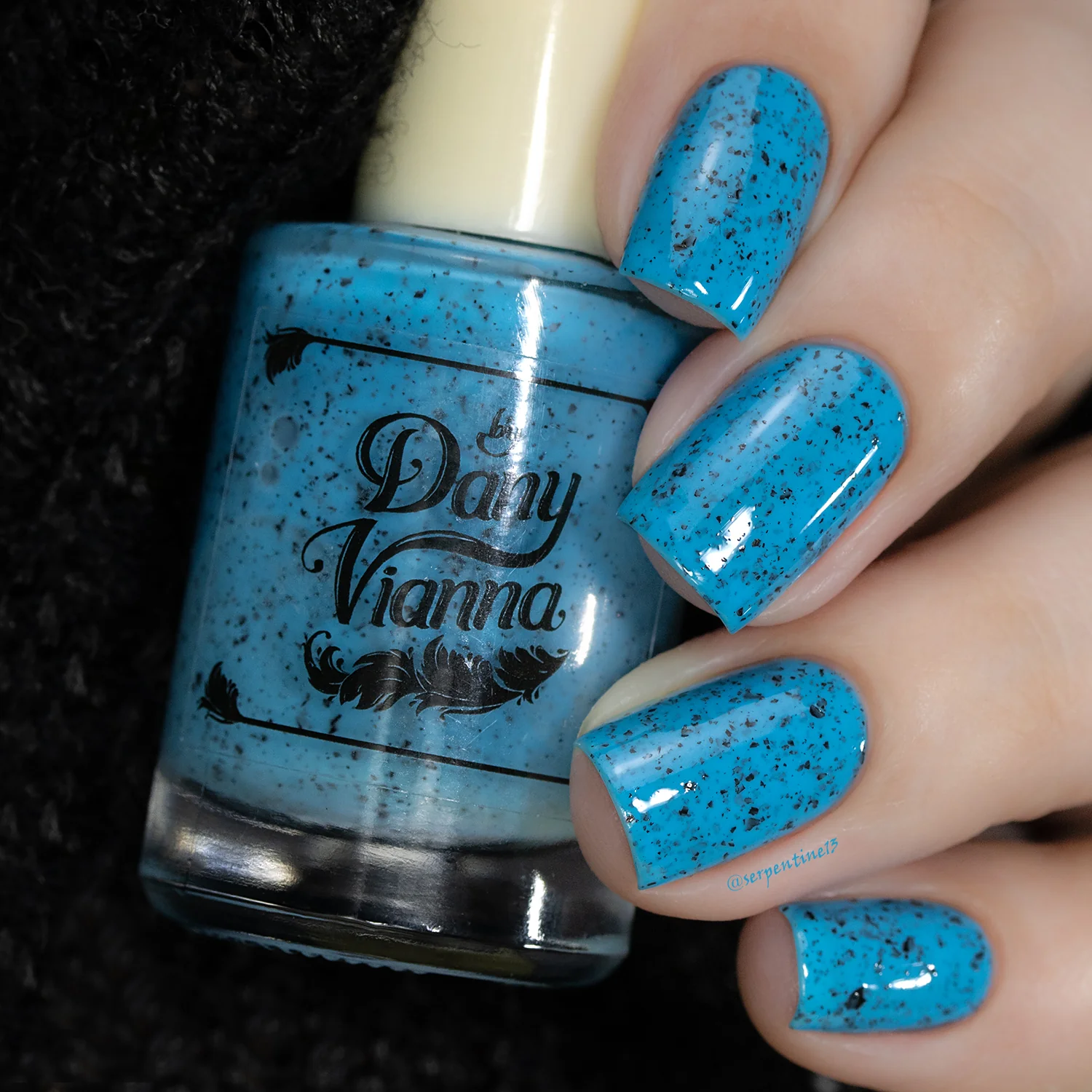 Lac de unghii By Dany Vianna Speckle Me Blue, 10 ml [2]