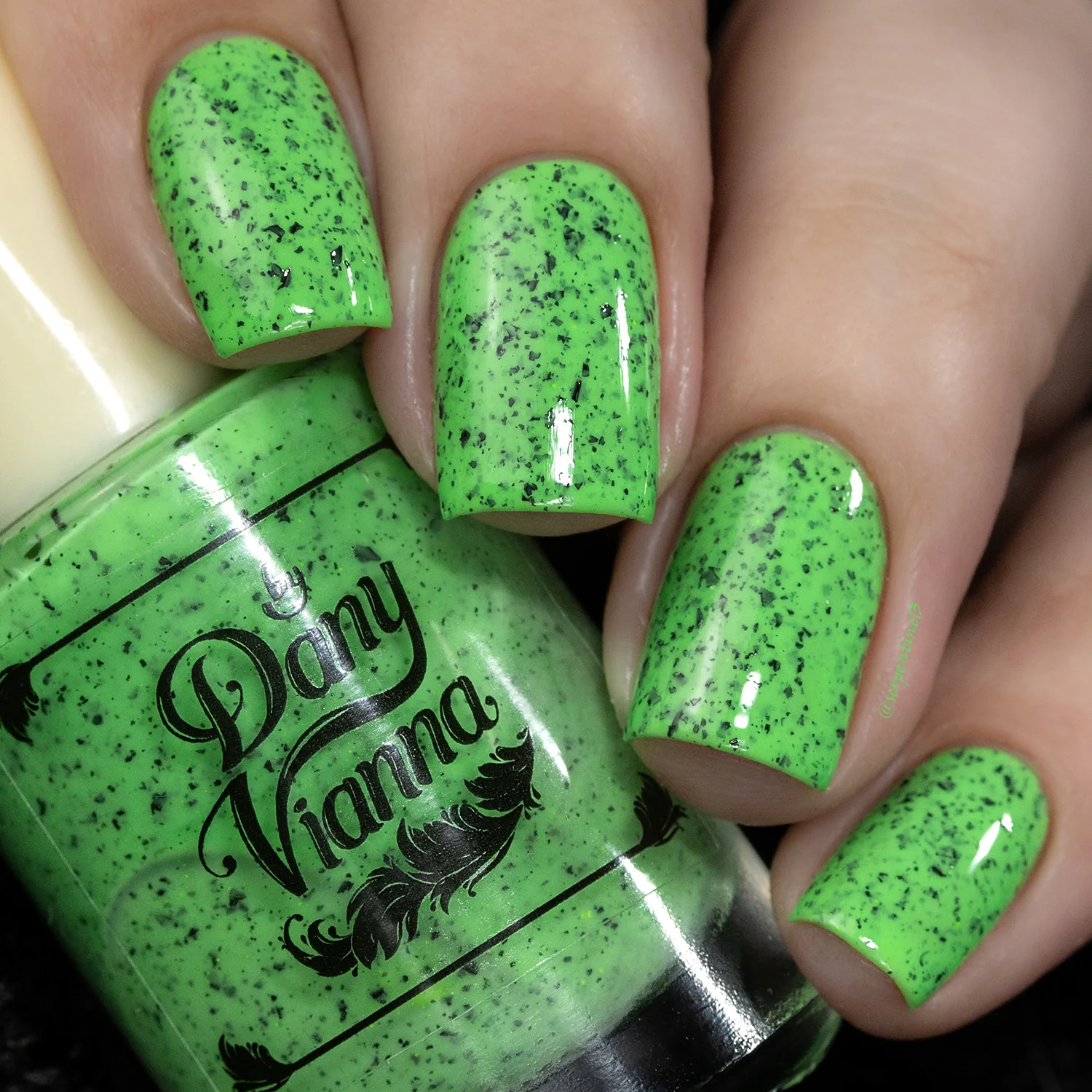 Lac de unghii By Dany Vianna Speckle Me Green, 10 ml [2]