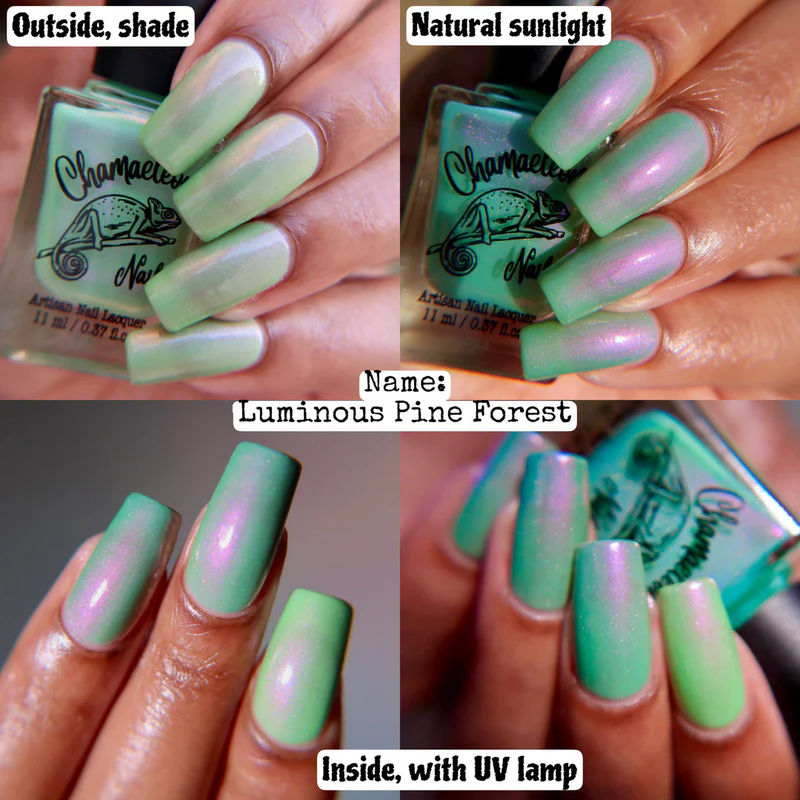 Lac de unghii Chamaeleon Nails Luminous Pine Forest, 11 ml [2]