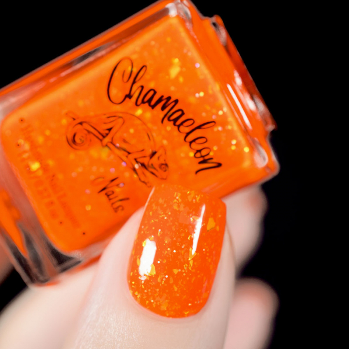 Lac de unghii Chamaeleon Nails Neon Calendula, 11 ml [3]