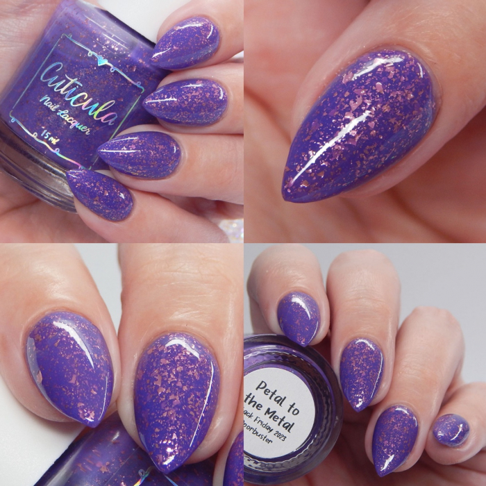 Lac de unghii Cuticula Petal to the Metal, 15 ml [2]