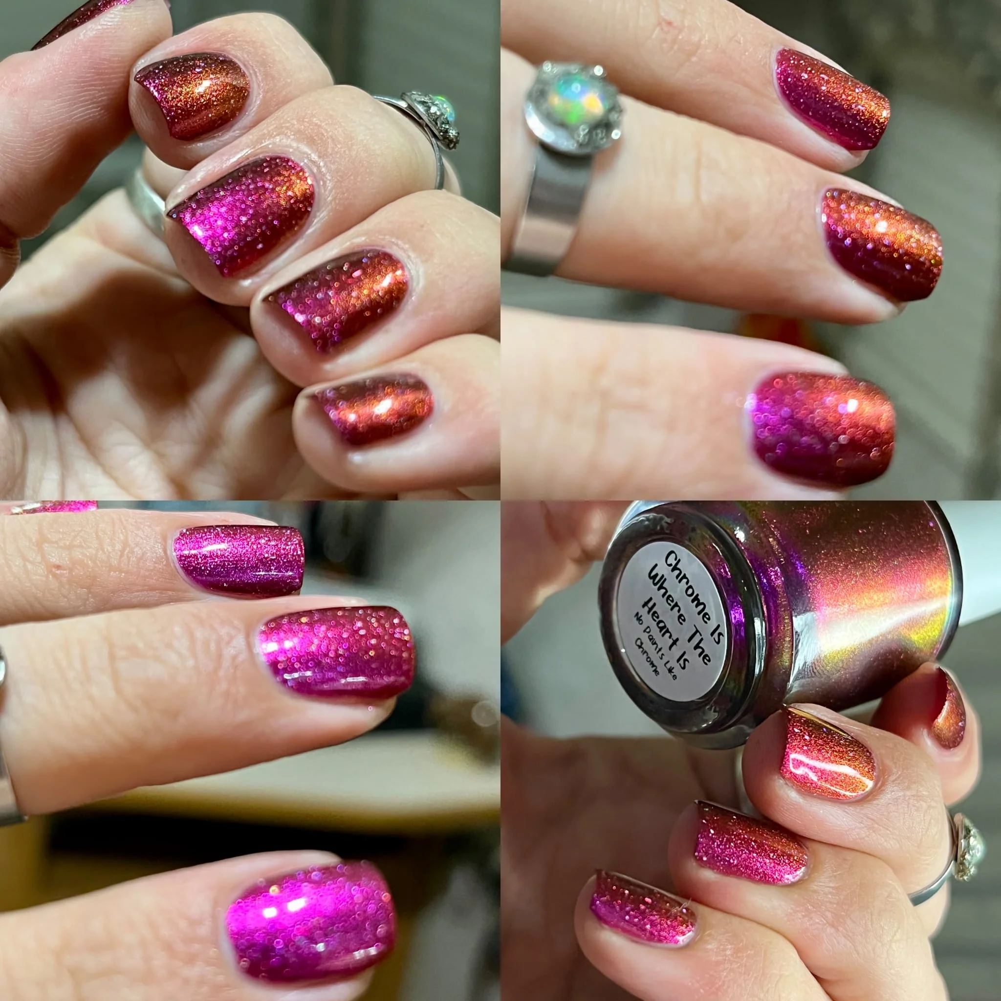 Lac de unghii Cuticula Chrome Is Where the Heart Is, 15 ml [4]