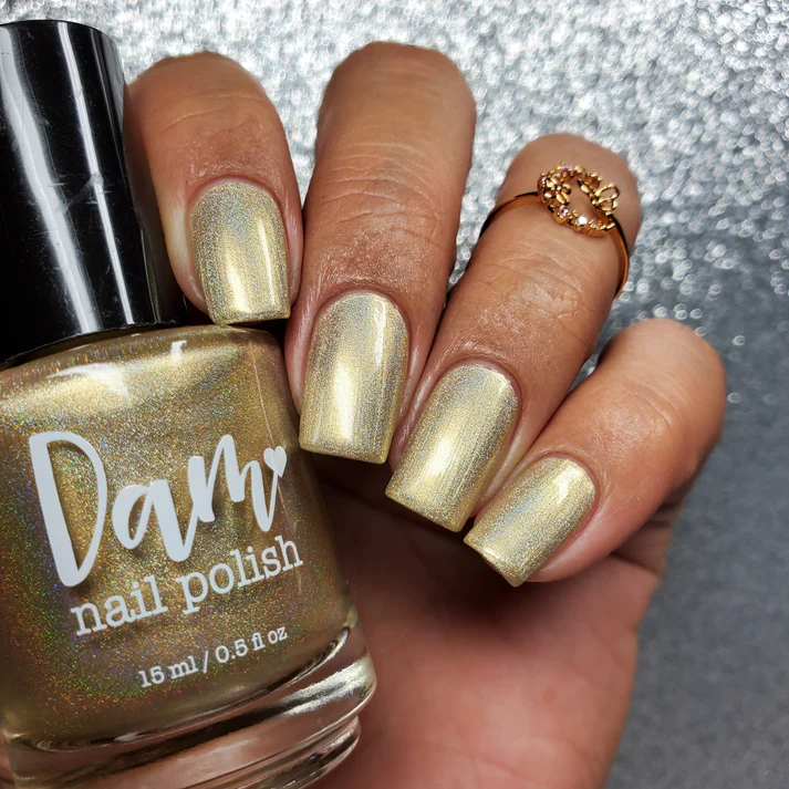 Lac de unghii Dam Nail Polish Gold, 15 ml [2]