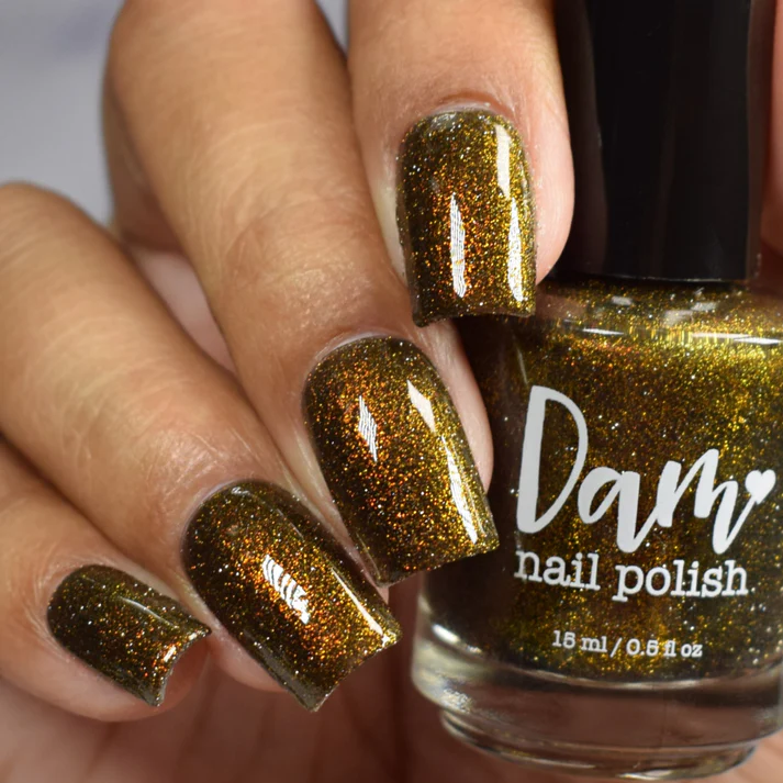 Lac de unghii Dam Nail Polish Champagne Sparkle, 15 ml [2]