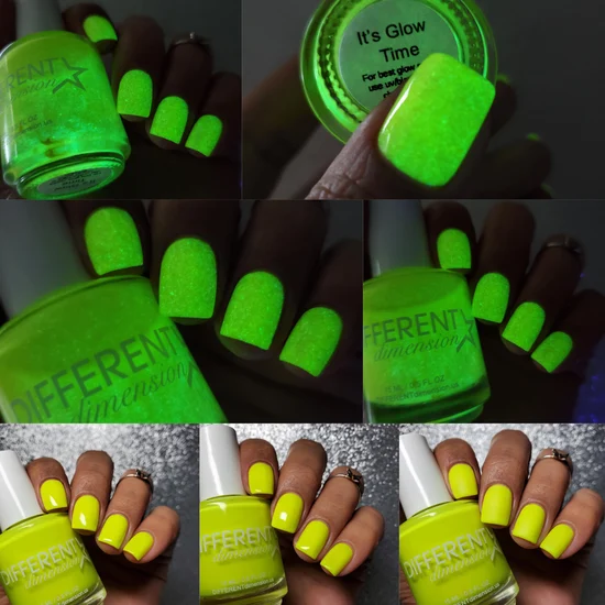 Lac de unghii Different Dimension It's Glow Time, 15 ml [2]
