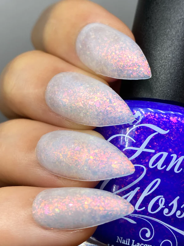 Lac de unghii Fancy Gloss Blueberry Cheesecake, 15 ml [4]