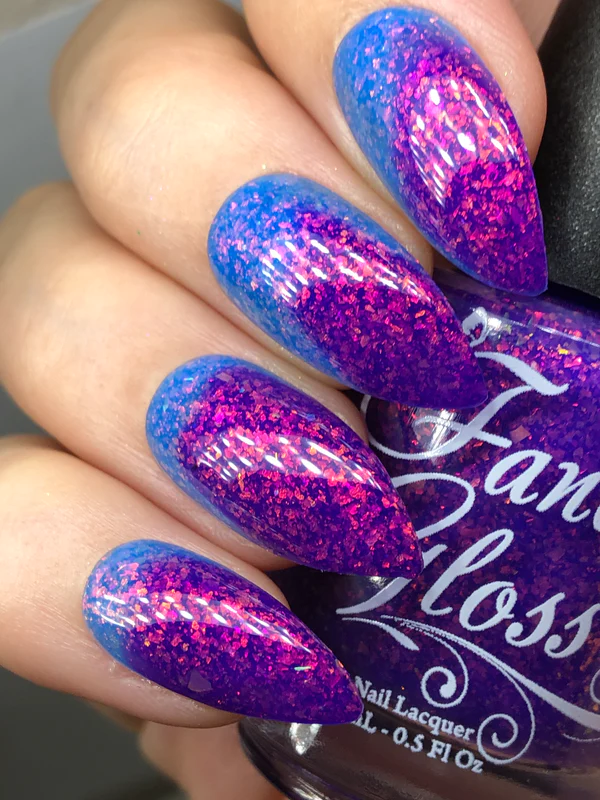Lac de unghii Fancy Gloss Galaxy Orchid 2.0, 15 ml [4]