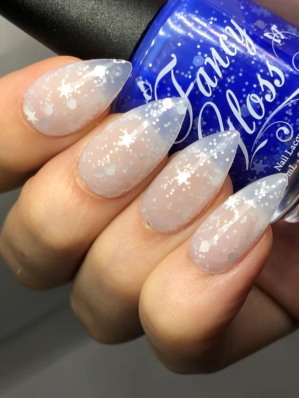 Lac de unghii Fancy Gloss Cold Weather Blues, 15 ml [3]