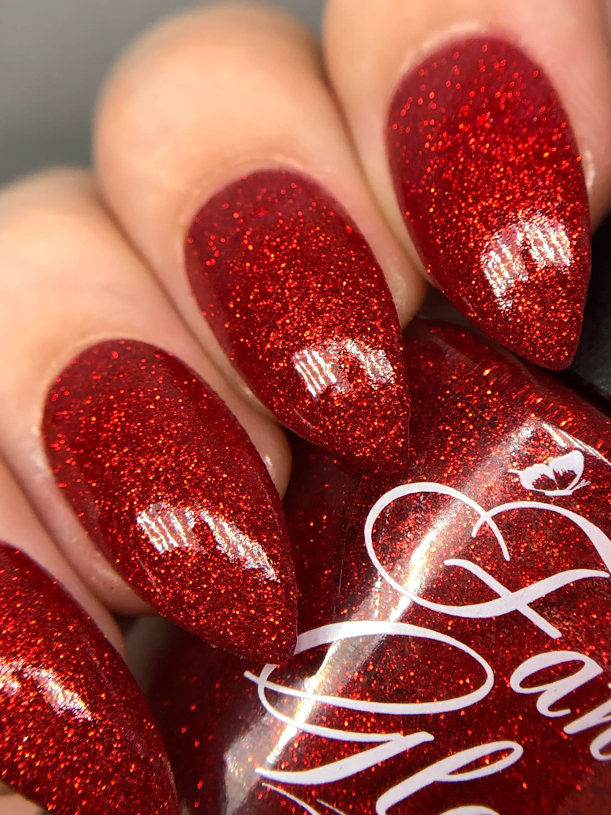 Lac de unghii Fancy Gloss Red Twinkle, 15 ml [2]