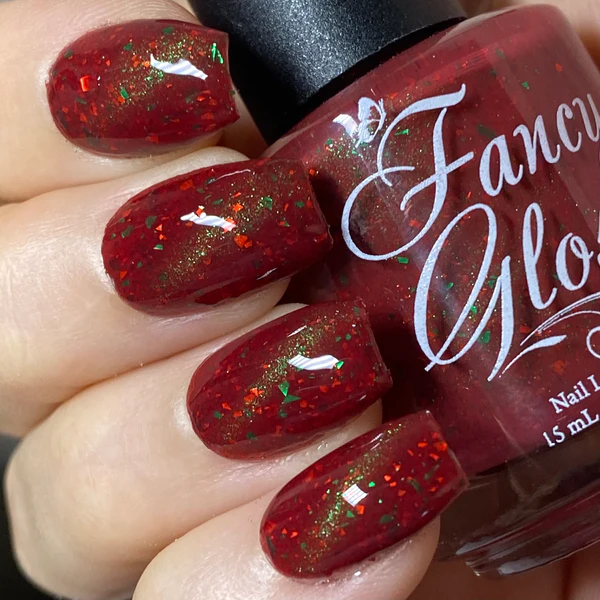 Lac de unghii Fancy Gloss Happy Holly-Days, 15 ml [2]