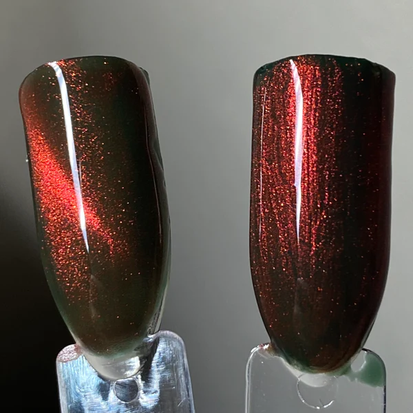Lac de unghii Fancy Gloss Red Magnetic Top Coat, 15 ml [3]