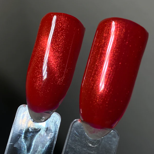 Lac de unghii Fancy Gloss Red Magnetic Top Coat, 15 ml [2]