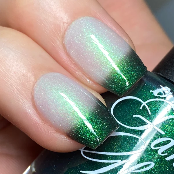 Lac de unghii Fancy Gloss Green Velvet, 15 ml [2]