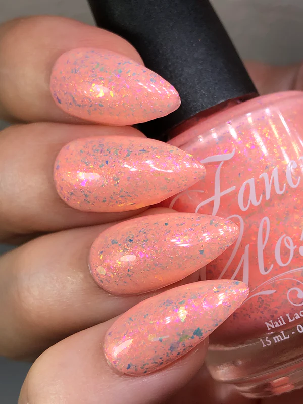 Lac de unghii Fancy Gloss Enchanted Coral, 15 ml [3]