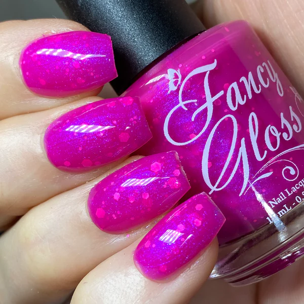 Lac de unghii Fancy Gloss Pink Lava Lamp, 15 ml [4]
