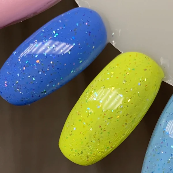 Lac de unghii Fancy Gloss Iridescent Shreds Topper, 15 ml [3]