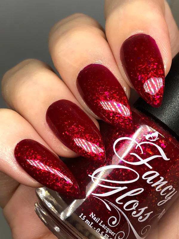 Lac de unghii Fancy Gloss Blood Moon, 15 ml [2]