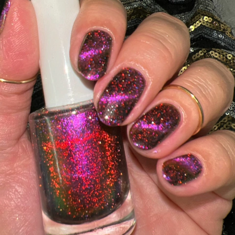 Lac de unghii M&N Indie Polish Dark Lady, 10 ml [3]