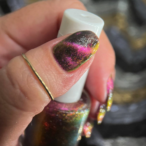 Lac de unghii M&N Indie Polish Dark Lady, 10 ml [2]