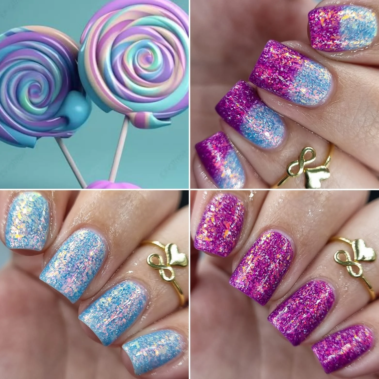 Lac de unghii By Vanessa Molina Unicorn Lollipop, 10 ml [4]