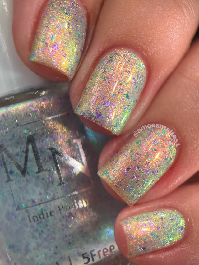 Lac de unghii M&N Indie Polish Elizabethan Butterfly, 10 ml [1]