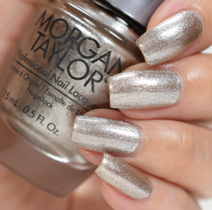 Lac de unghii Morgan Taylor Certified Platinum, 15 ml [2]