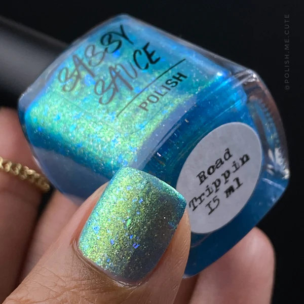 Lac de unghii Sassy Sauce Green Goddess Naked, 15 ml [2]