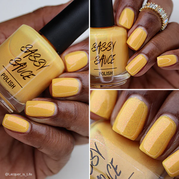 Lac de unghii Sassy Sauce Daffy Dilly, 15 ml [3]