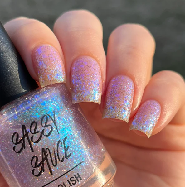 Lac de unghii Sassy Sauce Tink's Wings, 15 ml [2]