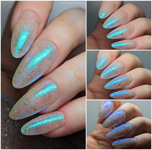 Lac de unghii Sassy Sauce Tink's Wings, 15 ml [5]