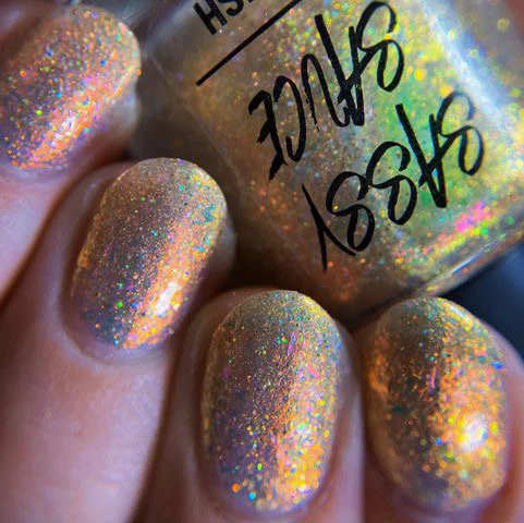 Lac de unghii Sassy Sauce Get Your Life Right Boo, 15 ml [4]