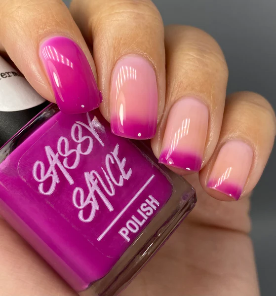 Lac de unghii Sassy Sauce Insta French, 15 ml [3]