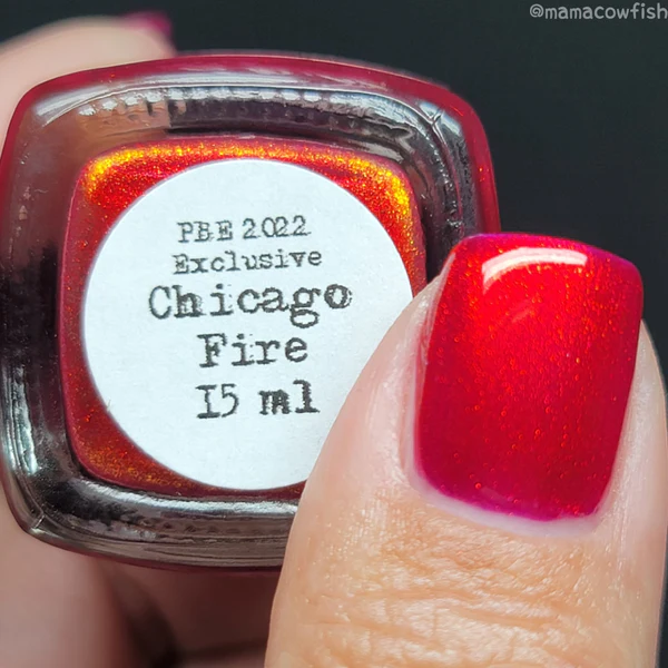 Lac de unghii Sassy Sauce Chicago Fire 2023, 15 ml [2]