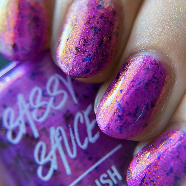 Lac de unghii Sassy Sauce Midnight Snack, 15 ml [4]