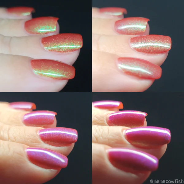 Lac de unghii Sassy Sauce Twisted Teracotta Tanzanite, 15 ml [5]