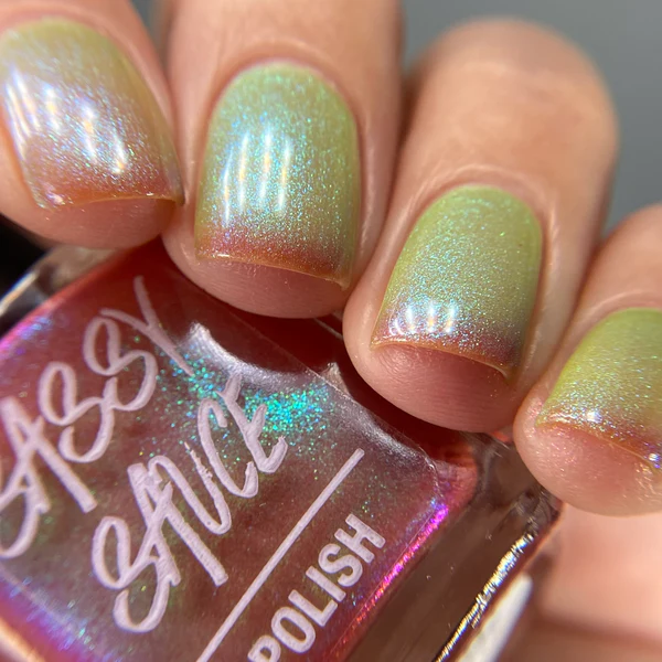 Lac de unghii Sassy Sauce Twisted Teracotta Tanzanite, 15 ml [3]