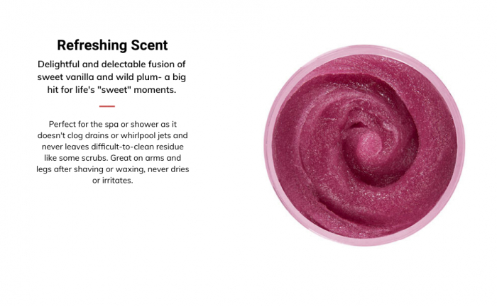 Scrub Qtica Vanilla Wild Plum, 142 g [3]