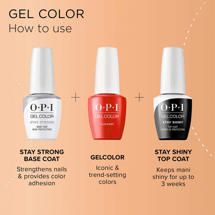 OPI GelColor Stay Shiny Top Coat [2]