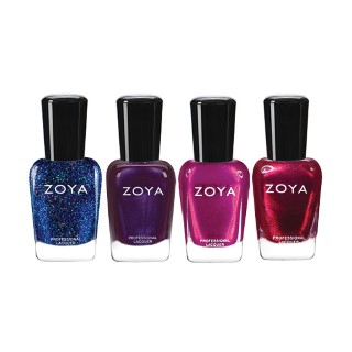 Pachet cadou 4 lacuri de unghii x 15 ml Zoya Seren Quad [3]