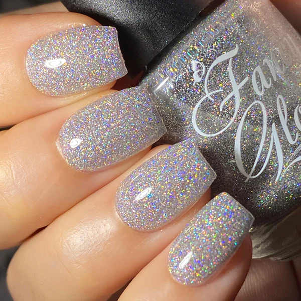 Top coat Fancy Gloss Silver Prism, 15 ml [1]