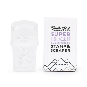 MoYou 3 in 1 Super Clear Rectangular Stamper & Scraper [0]