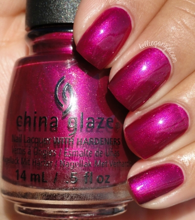 China Glaze My Lodge or Yours? + Better Not Pout [2]