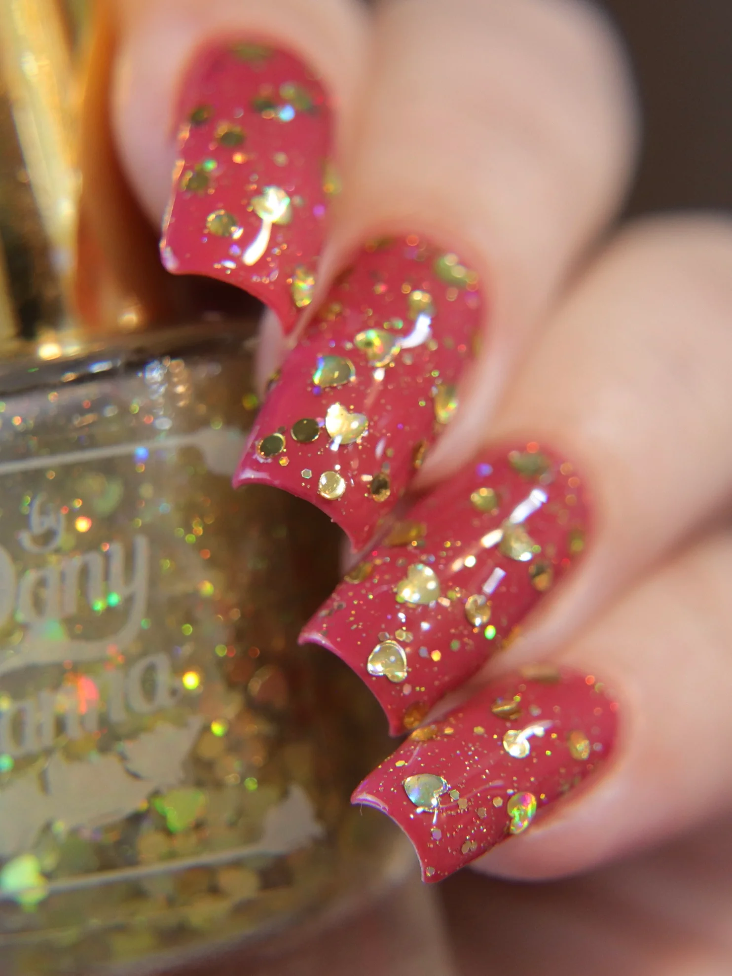 Lac de unghii By Dany Vianna Heart of Gold, 10 ml [1]