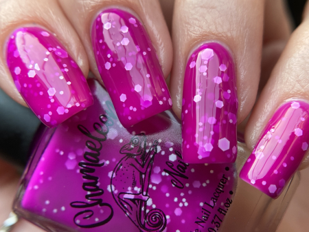 Lac de unghii Chamaeleon Nails Magenta Coral, 11 ml [0]