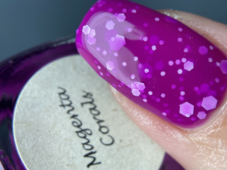 Lac de unghii Chamaeleon Nails Magenta Coral, 11 ml [2]