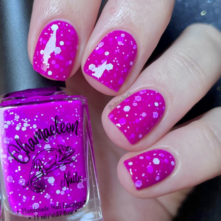 Lac de unghii Chamaeleon Nails Magenta Coral, 11 ml [1]