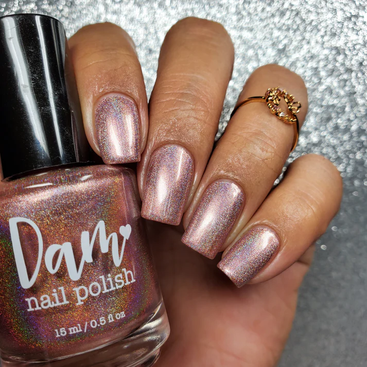 Lac de unghii Dam Nail Polish Rose Gold, 15 ml [1]