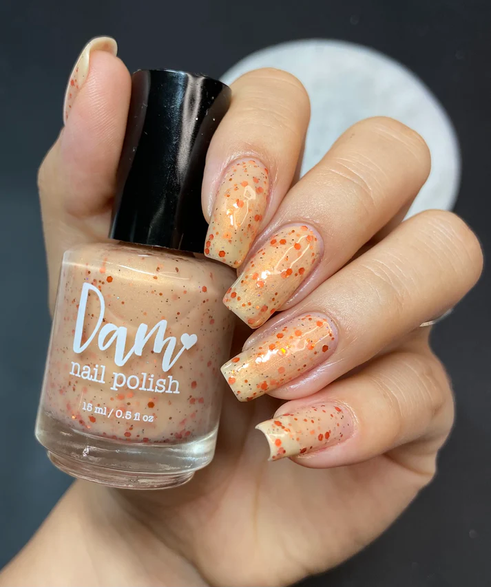 Lac de unghii Dam Nail Polish Mango Tango, 15 ml [2]