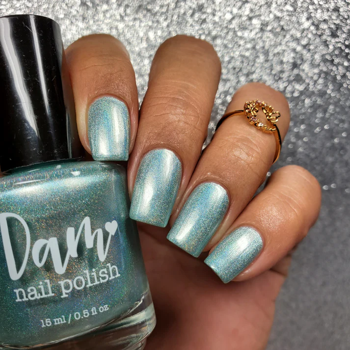 Lac de unghii Dam Nail Polish Blue Akoya Pearl, 15 ml [0]